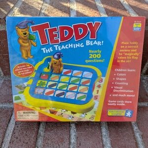 Teddy The Teaching Bear Kids Learning Game